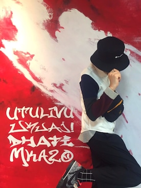 「Design Tshirts Store graniph（デザイン　ティーシャツ　ストア　グラニフ）のアイテム」を使った、＊キミヲ＊さん（メンズ・175cm）の夏コーディネート