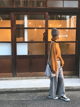 107さん（レディース・170cm）の春コーディネート