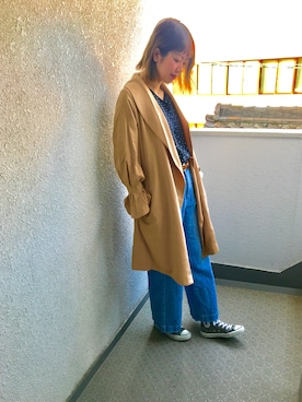 107さん（レディース・170cm）の春コーディネート