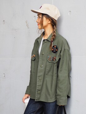 meguさん（レディース・158cm）の春コーディネート