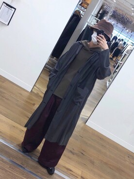 「Paraboot（パラブーツ）のアイテム（シューズ、ブラック系）」を使った、ma_saさん（メンズ・173cm）の秋コーディネート