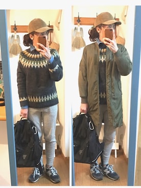 uzukanさん（レディース・158cm）の冬コーディネート