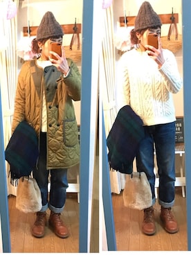 uzukanさん（レディース・158cm）の冬コーディネート