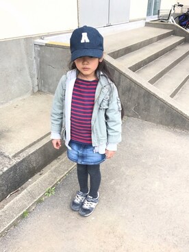 uzukanさん（キッズ・110cm）の春コーディネート