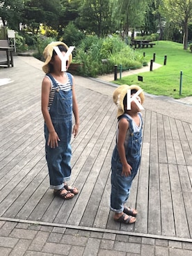 uzukanさん（キッズ・110cm）の夏コーディネート