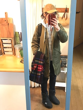 uzukanさん（レディース・158cm）の冬コーディネート