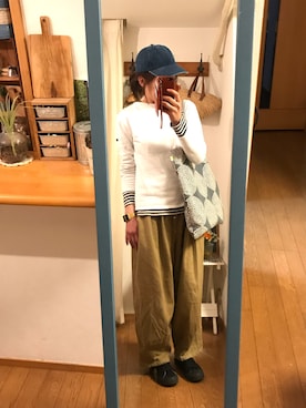 「see design（シーデザイン）のアイテム」を使った、uzukanさん（レディース・158cm）の春コーディネート