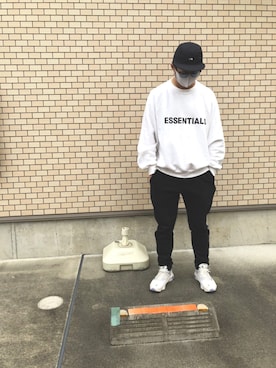 「APPLEBUM」｜「アイテム（帽子）」を使った、Kazunori  Kさん（メンズ・170cm）の秋コーディネート