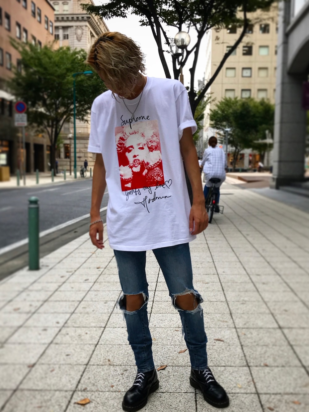 ゆうた｜Supreme のTシャツ/カットソーを使ったコーディネート - WEAR