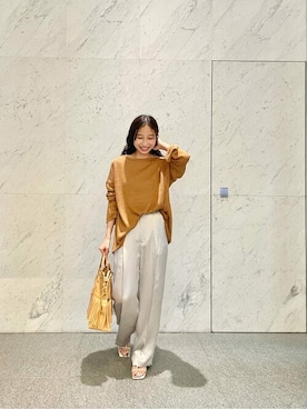 「pelleterno（ペレテルノ）のアイテム」を使った、wg_takahashiさん（レディース・156cm）の夏コーディネート