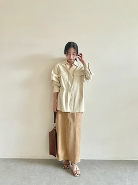 「pelleterno（ペレテルノ）のアイテム」を使った、wg_takahashiさん（レディース・156cm）の夏コーディネート