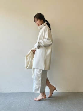 「ASAUCE MELER（アソースメレ）のアイテム」を使った、wg_takahashiさん（レディース・156cm）の冬コーディネート