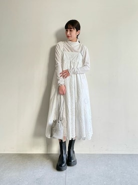 「marco masi（マルコマージ）のアイテム」を使った、wg_takahashiさん（レディース・156cm）の冬コーディネート