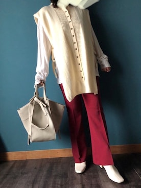 AYUMIさん（レディース・157cm）の冬コーディネート