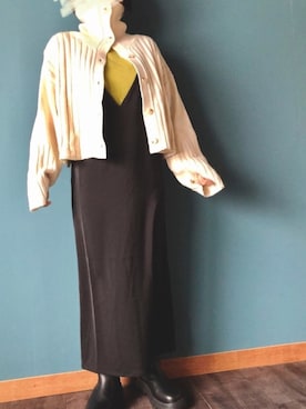 AYUMIさん（レディース・157cm）の冬コーディネート