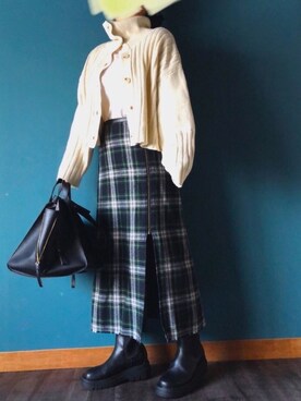 AYUMIさん（レディース・157cm）の冬コーディネート