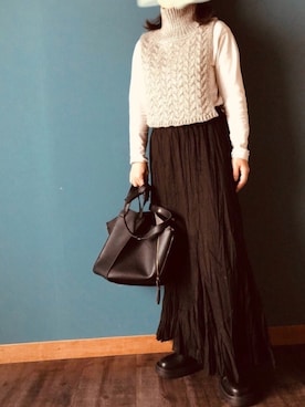 AYUMIさん(レディース・157cm)の冬コーディネート