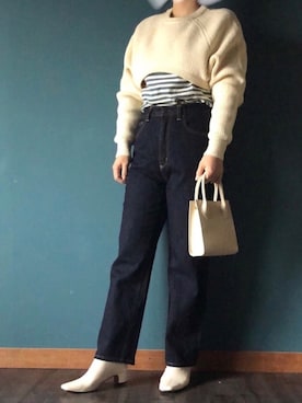 「Twinkle;pm（トゥインクルピーエム）のアイテム」を使った、AYUMIさん（レディース・157cm）の冬コーディネート