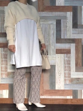 「Twinkle;pm（トゥインクルピーエム）のアイテム」を使った、AYUMIさん（レディース・157cm）の冬コーディネート