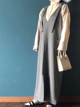 AYUMIさん（レディース・157cm）の冬コーディネート