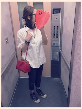 「158cm」｜「アイテム（腕時計）」を使った、iamami62さん（レディース・158cm）の春コーディネート