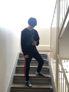「ROXD（ロッド）のアイテム（アクセサリー）」を使った、Yu'U(フォロバ)さん（メンズ・168cm）の夏コーディネート