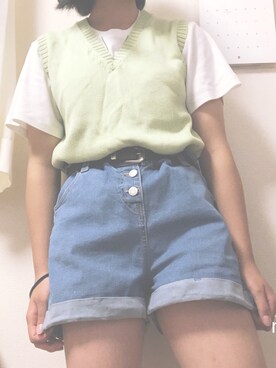 ねねさん（レディース・154cm）の夏コーディネート