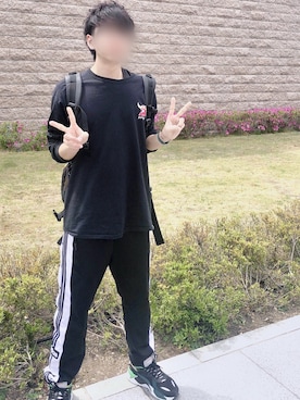 うめさん（メンズ・180cm）の春コーディネート