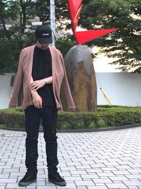 「アイテム（アンクレット）」を使った、tds_abyさん（メンズ・170cm）の夏コーディネート