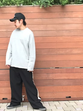 「STUDIOUS(ステュディオス)のアイテム(パンツ)」を使った、tds_abyさん(メンズ・170cm)の夏コーディネート