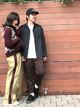 「DISCOVERED（ディスカバード）のアイテム（パンツ）」を使った、tds_abyさん（メンズ・170cm）の夏コーディネート
