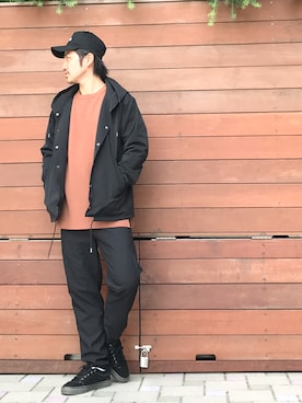 「STUDIOUS SELECT(STUDIOUS SELECT)」｜「アイテム（ブルゾン）」を使った、tds_abyさん（メンズ・170cm）の夏コーディネート