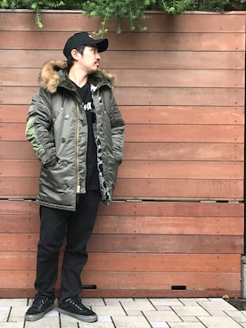 「SWAGGER（スワッガー）のアイテム」を使った、tds_abyさん（メンズ・170cm）の秋コーディネート