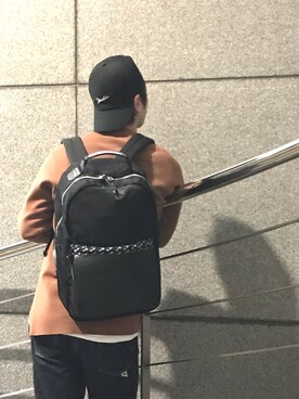 「STUDIOUS SELECT(STUDIOUS SELECT)」｜「アイテム（キャップ）」を使った、tds_abyさん（メンズ・170cm）の秋コーディネート