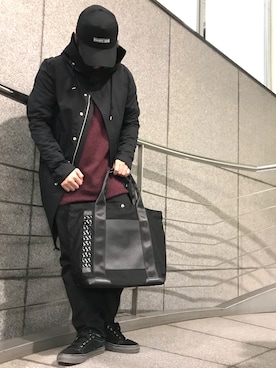「wjk black（ﾀﾞﾌﾞﾙｼﾞｪｲｹｲﾌﾞﾗｯｸ）のアイテム」を使った、tds_abyさん（メンズ・170cm）の秋コーディネート