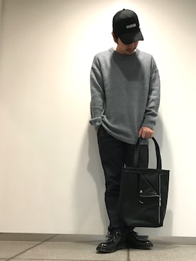 「NUMBER (N)INE（ナンバーナイン）のアイテム（ドレスシューズ）」を使った、tds_abyさん（メンズ・170cm）の秋コーディネート