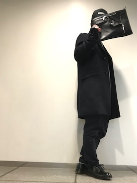 「アイテム（バングル/リストバンド）」を使った、tds_abyさん（メンズ・170cm）の秋コーディネート