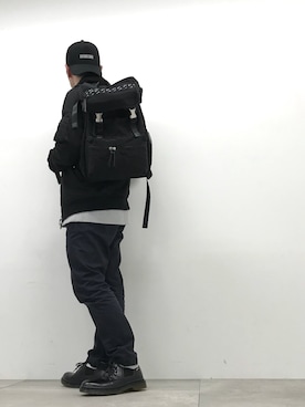 「NUMBER (N)INE（ナンバーナイン）のアイテム（ドレスシューズ）」を使った、tds_abyさん（メンズ・170cm）の秋コーディネート