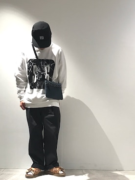 「SWAGGER（スワッガー）のアイテム（スウェット）」を使った、tds_abyさん（メンズ・170cm）の春コーディネート