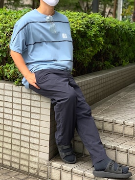 「suicoke（スイコック）のアイテム」を使った、tds_abyさん（メンズ・170cm）の秋コーディネート