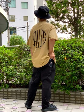 「NUMBER (N)INE（ナンバーナイン）のアイテム（パンツ）」を使った、tds_abyさん（メンズ・170cm）の秋コーディネート