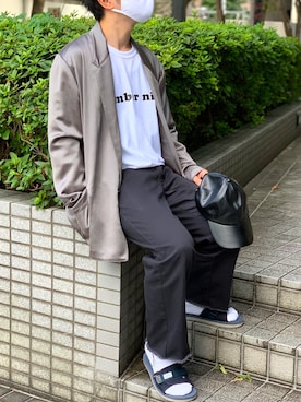 「suicoke（スイコック）のアイテム」を使った、tds_abyさん（メンズ・170cm）の秋コーディネート