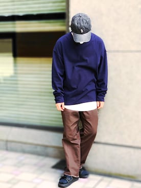 「suicoke（スイコック）のアイテム」を使った、tds_abyさん（メンズ・170cm）の秋コーディネート