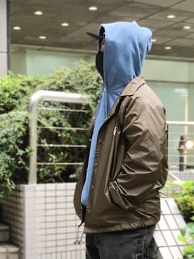 「オトナカジュアル」｜「アイテム（ナイロンジャケット）」を使った、tds_abyさん（メンズ・170cm）の冬コーディネート