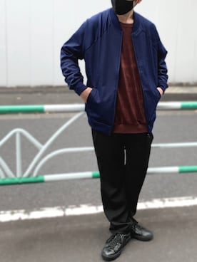 「made in standard （メイドインスタンダード）のアイテム」を使った、tds_abyさん（メンズ・170cm）の冬コーディネート