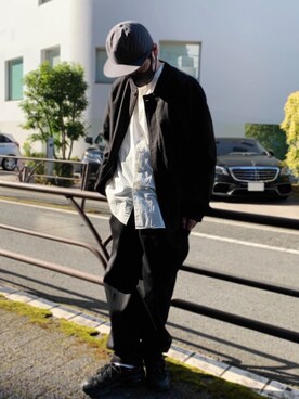 NUMBER (N)INE】《別注》ウールライクツイル ソロテックス リブ