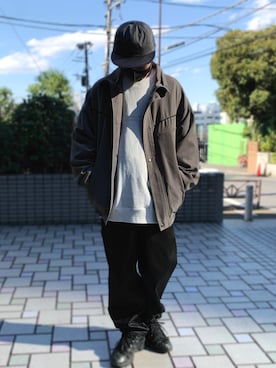 「アイテム（マスク）」を使った、tds_abyさん（メンズ・170cm）の冬コーディネート