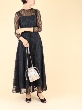 Randa ランダ の マルチレースワンピース ドレス Wear