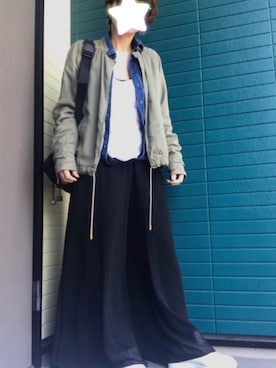 「MTV（エムティーヴィー）のアイテム」を使った、MACHiCOさん（レディース・153cm）の春コーディネート