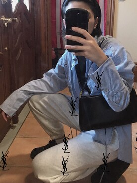 「TOPSHOP（トップショップ）のアイテム（シャツ/ブラウス）」を使った、s_a_k_iさん（レディース・164cm）の秋コーディネート